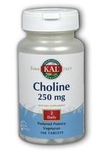 KAL Choline comprimés, 250 mg,