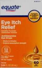 Equate Eye Itch Relief