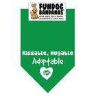 Fun Dog Bandana - Kissable Hugable