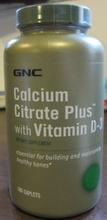 GNC citrate de calcium plus