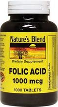 Acide folique 1000 mcg 1000 mcg