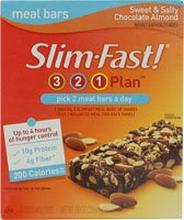 Slim-Fast 3-2-1 Bars plan de repas
