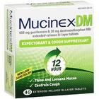 Mucinex DM 12 heures expectorant