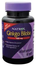 Natrol - Ginkgo Biloba, 120 mg, 60