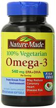 Nature Made Omega 3 Végétarien