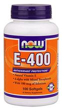 Now Foods E-400, soft-gels,