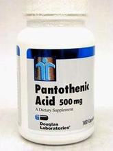 Acide pantothénique 500 mg 100