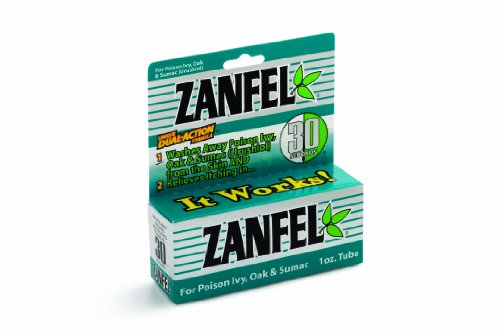 Zanfel Poison Ivy, Oak and Sumac Wash, 1 oz Tube