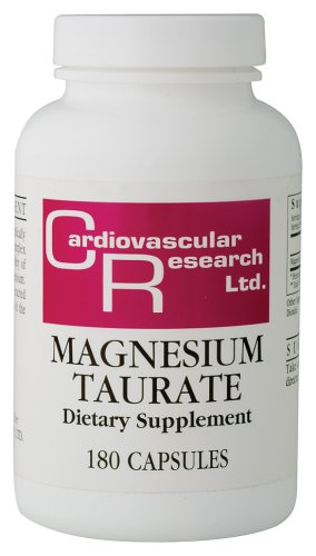Cardiovascular Research - taurate de magnésium, 125 mg, 180 gélules