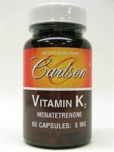 Carlson vitamine K 5mg, 60 Capsules