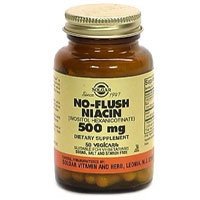 Solgar - No-Flush Niacin 500mg - 100 - Veg / Cap