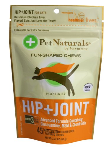 Pet Naturals Hip & Joint pour chats (45 count)