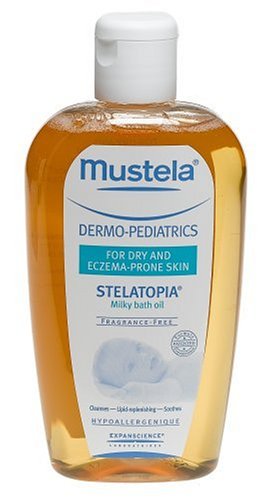 Mustela Dermo-Pédiatrie Stelatopia Huile de Bain Lactée 6,7 Fl.oz