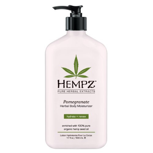 Hempz grenade Hydratant Herbal 17 fl oz (500 ml) (emballage peut varier)