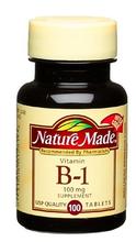 Nature Made Vitamine B1, 100mg,