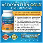 Nutrigold astaxanthine or, 4 mg,