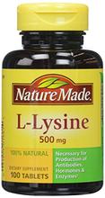 L-lysine 500 Mg, 100 Ct