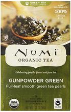 Numi Organic Tea vert Gunpowder,