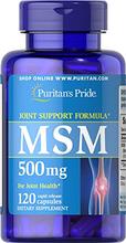 Pride de Puritan's MSM 500 mg-120