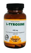 Country Life L-Tyrosine 500mg