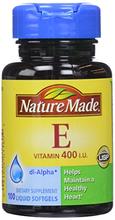 Nature Made vitamine E 400, UI
