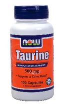 Now Foods Taurine 500 mg, 100