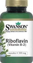 La vitamine B-2 (riboflavine) 100