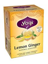 Yogi Tea Lemon Ginger, 16 sachets