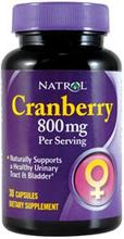 Capsules Natrol Cranberry 800 mg,