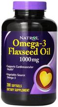 Natrol Omega-3 1000mg Flax Seed