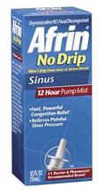Afrin No Drip 12 Hour Pump Mist,