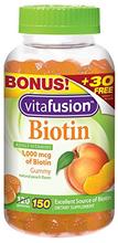 Supplément biotine Vitafusion,