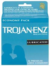 Trojan-Enz préservatifs en latex,