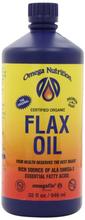 Omega Nutrition Flax Seed Oil,