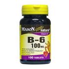 Mason Naturals Vitamine B-6 100 mg