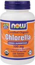 NOW Foods Chlorella bio 500mg 200
