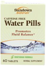 Pilules Sundown Naturals d'eau