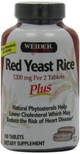 Weider Red Yeast Rice Plus avec