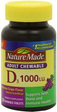 Nature Made adultes croquer D 1000