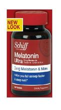 Schiff Mélatonine Ultra 3 mg de