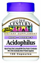 21st Century Acidophilus Capsules,