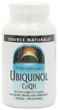Source Naturals Ubiquinol CoQh 100