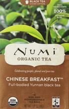 Numi Organic Tea hôtes chinois,