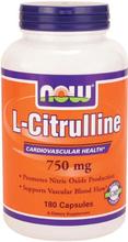 NOW Foods L-citrulline 750 mg, 180