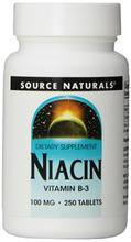 Source Naturals niacine vitamine