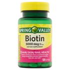 Spring Valley Biotin Gélules,