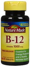 Nature Made Vitamine B-12 caplets