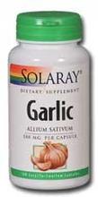 Solaray ail capsules, 500 mg, 100