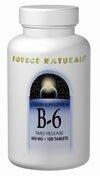Source Naturals vitamine B-6, 50