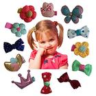 Cheveux Clips Barrettes assorties